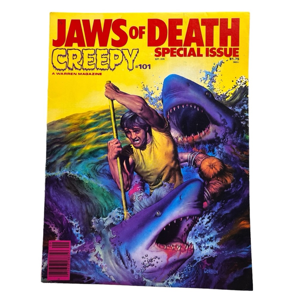 Creepy #101 Jaws of Death Special Issue (September 1978 Warren) Comic Magazine